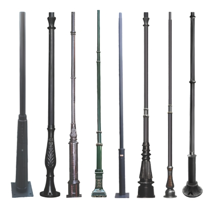 LI-8243 - LI-8250 Decorative Outdoor Pole Lights